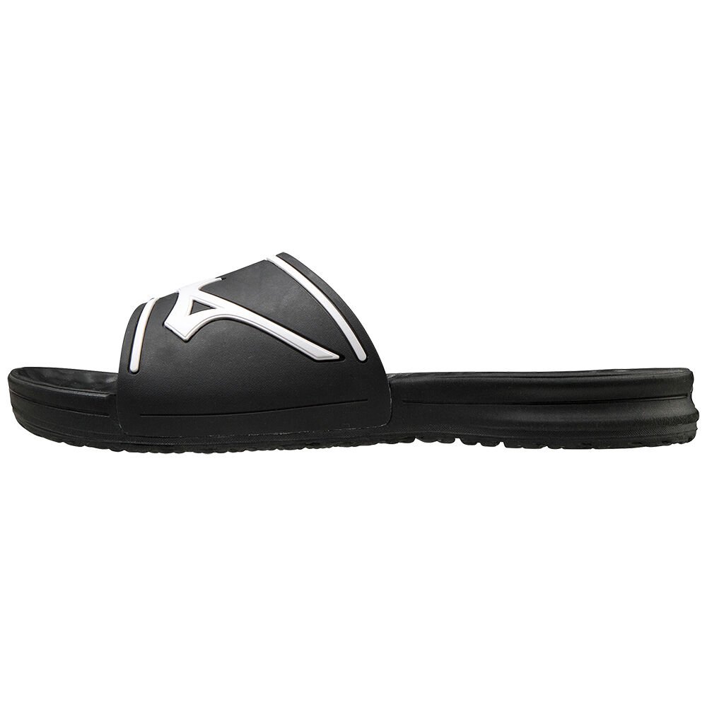 Ciabatte Mizuno Relax Slide 2 Donna - Nere/Bianche - 82359-FEOD